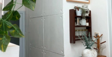 Dinding dapur, Dinding kamar